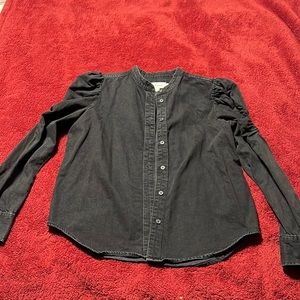 Frame black jeans shirt